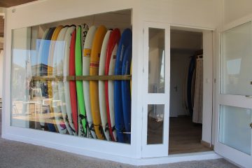 Bodyboard à la location dans l'école de surf